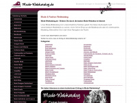 mode-webkatalog.de Webseite Vorschau