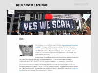 peter-hetzler.net Webseite Vorschau