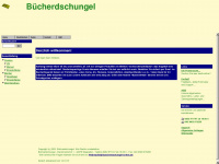 buecherdschungel-online.de Webseite Vorschau