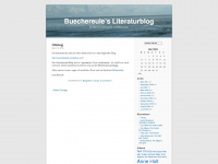 buechereule.wordpress.com Webseite Vorschau
