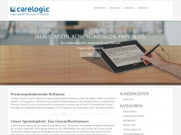carelogic.de Webseite Vorschau