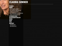 claudiasommer.com Webseite Vorschau