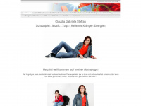 claudiasteffan.de Webseite Vorschau