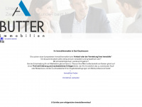 butter-immobilien.de Webseite Vorschau