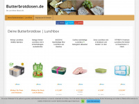 butterbrotdosen.de Webseite Vorschau