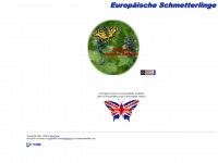 butterfliesonline.de Webseite Vorschau