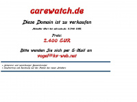 carewatch.de Webseite Vorschau