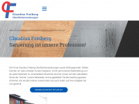 claudius-freiberg.de Webseite Vorschau