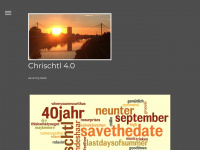 chrischtl.de Webseite Vorschau