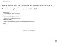 coma-consulting.de Webseite Vorschau