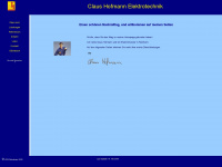 claus-hofmann-elektrotechnik.de Webseite Vorschau