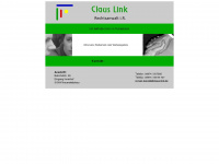 claus-link.de Webseite Vorschau