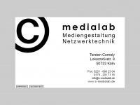 c-medialab.de Webseite Vorschau