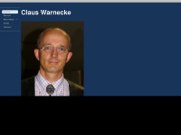claus-warnecke.de Webseite Vorschau