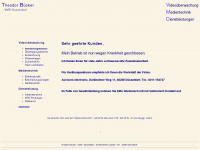 buecker-sicherheitstechnik.de Webseite Vorschau