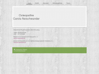 c-neischwander-osteopathie-berlin.de Webseite Vorschau