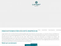 langer-group.de Webseite Vorschau