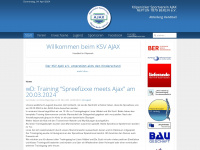 ksv-ajax-handball.de Webseite Vorschau