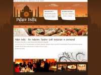 palace-india.de Webseite Vorschau