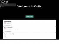 goffs.com Webseite Vorschau