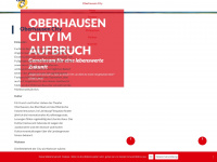 oberhausencity.de Webseite Vorschau