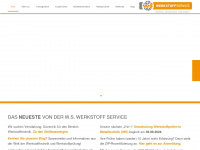 werkstoff-service.de Webseite Vorschau