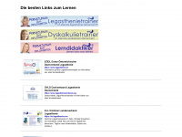 legasthenieverband.com Webseite Vorschau
