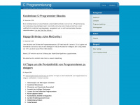 c-programmierung.com Webseite Vorschau