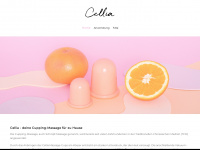 cellia.de Webseite Vorschau