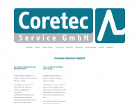 coretec-service.de Webseite Vorschau
