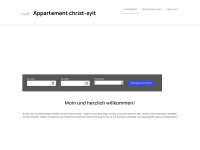 christ-sylt.de Webseite Vorschau