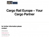 cargoraileurope.com Webseite Vorschau