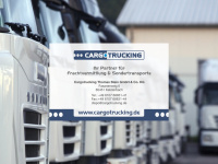 cargotrucking.de Webseite Vorschau