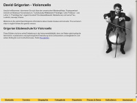 cellokunst.de Webseite Vorschau