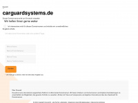 carguardsystems.de Webseite Vorschau