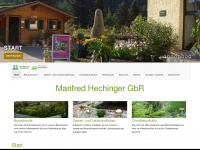 christbaumkulturen-hechinger.de Webseite Vorschau