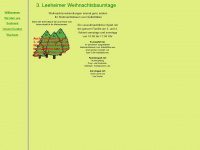 christbaumwald.de Webseite Vorschau