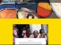 caribbean-art-association.com Webseite Vorschau