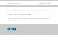 corinnaleonbacher.de Webseite Vorschau