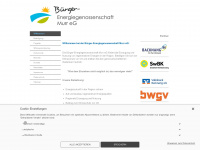 buerger-energie-murr.de Webseite Vorschau