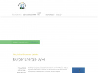 buerger-energie-syke.de Webseite Vorschau