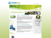 cleanflex.de Webseite Vorschau