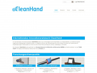 cleanhand.de Webseite Vorschau