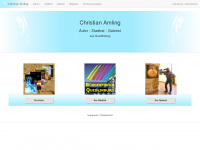 christian-amling.de Webseite Vorschau