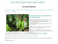 cornelia-baumgart.de Webseite Vorschau