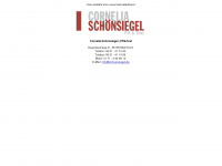cornelia-schoensiegel.de Webseite Vorschau