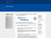 uniseum.uni-freiburg.de Webseite Vorschau