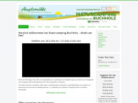 naturcampingbuchholz.de Webseite Vorschau