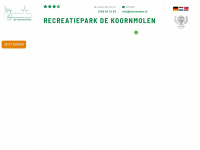 koornmolen.nl Webseite Vorschau