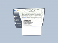 easy-training-program.com Webseite Vorschau